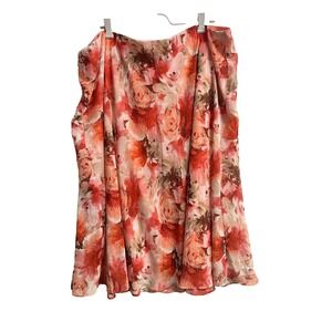 Dressbarn Woman Plus sz 3X Pull On‎ Lightweight Knee length EUC